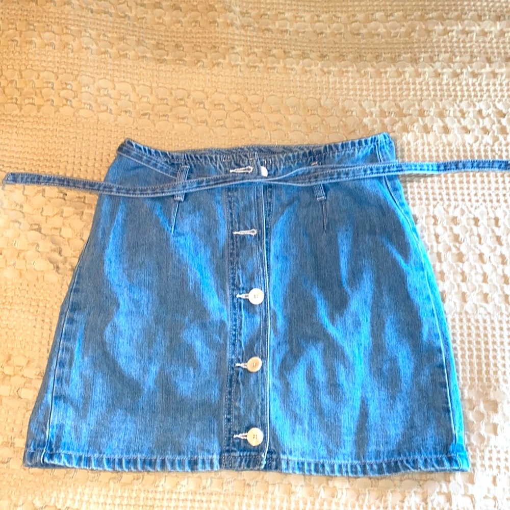 Denim skirt